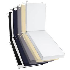 Custom Waterproof Chaise Lounge Cushions for Outdoors