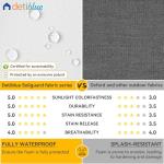 Custom Waterproof Chaise Lounge Cushions for Outdoors