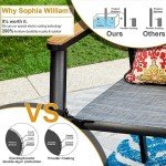 Sophia & William 9-Piece Patio Dining Set