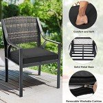 7-Piece Outdoor Patio Dining Set with Cushions