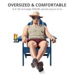 Navy Blue Adirondack Chair Set of 4