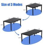 Expandable Patio Dining Table for 6-8 People