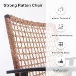 7-Piece Patio Dining Set with Cushioned Chairs