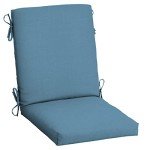 French Blue Outdoor Dining Chair Cushion 20"x20