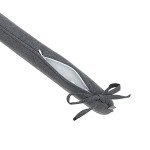 Dark Gray U-Shape Chair Cushions with Ties (2-Pack)