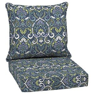 Outdoor Deep Seat Cushion Set - Sapphire Blue