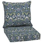 Outdoor Deep Seat Cushion Set - Sapphire Blue