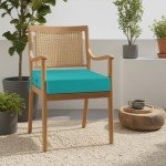 Set of 2 Waterproof Patio Chair Cushions