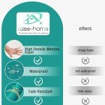 Set of 2 Waterproof Patio Chair Cushions