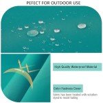 Set of 2 Waterproof Patio Chair Cushions