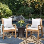 Set of 4 Waterproof Outdoor Throw Pillow Inserts