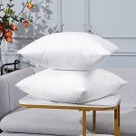 Set of 4 Waterproof Outdoor Throw Pillow Inserts