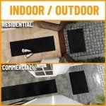 Non-Slip Rubberback Outdoor Runner Rug 3x10