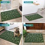 Durable Welcome Mat with Non-Slip Design, 17x30 Inch