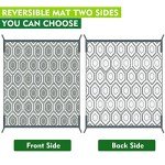 Weatherproof Reversible Camping Rugs for Outdoor Fun