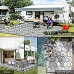 Weatherproof Reversible Camping Rugs for Outdoor Fun