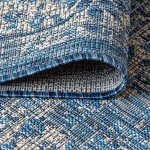 Bohemian Floral Indoor/Outdoor Area Rug 5' x 8