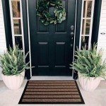 Durable Non-Slip Outdoor Welcome Door Mat