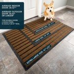Durable Non-Slip Outdoor Welcome Door Mat