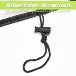 Waterproof Outdoor Stacked Chair Cover in Black