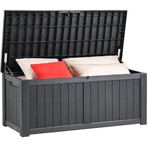 YITAHOME 120 Gallon Waterproof Outdoor Storage Box