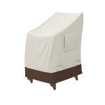 Outdoor Patio Furniture Cover for Stackable Chairs