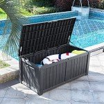 YITAHOME 120 Gallon Waterproof Outdoor Storage Box