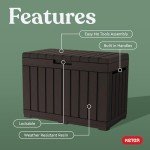Keter Kentwood 50 Gallon Resin Deck Box