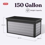 Keter Denali 150 Gallon Outdoor Storage Box