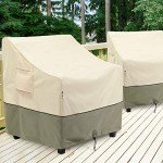 COSFLY Waterproof Patio Chair Covers (2 Pack)