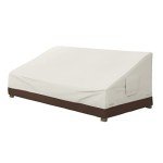3-Seater Outdoor Patio Deep Sofa Cover - Beige