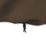 3-Seater Outdoor Patio Deep Sofa Cover - Beige