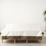 3-Seater Outdoor Patio Deep Sofa Cover - Beige