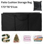 Extra Large Waterproof Patio Cushion Storage Bag