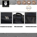 Waterproof Storage Bag for Patio Cushions, Black