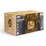 2 Pack Outdoor Solar Hanging Lanterns for Patio