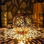 2 Pack Outdoor Solar Hanging Lanterns for Patio