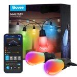 Govee 48ft Outdoor RGBIC String Lights Set