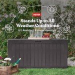 Keter Marvel Plus 71 Gallon Outdoor Storage Box