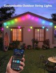 Govee 48ft Outdoor RGBIC String Lights Set