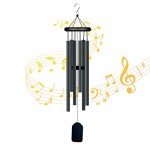 Elegant Garden Wind Chimes with Aluminum Tubes