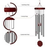 Personalized Large Memorial Wind Chimes - 2 Pack