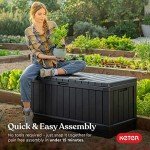 Keter Kentwood 92 Gallon Outdoor Storage Box