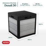 Keter Denali 30 Gallon Outdoor Storage Box & Table