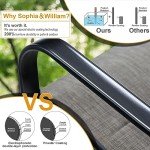 Sophia & William 9-Piece Outdoor Dining Set