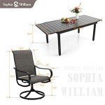 Sophia & William 9-Piece Outdoor Dining Set