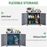 Yaheetech Outdoor Potting Bench with Storage