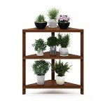 Furinno Tioman Hardwood Patio Corner Shelf - Teak