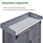 Yaheetech Outdoor Potting Bench with Storage