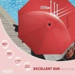 Rust Red 9ft Patio Umbrella with Tilt & Crank